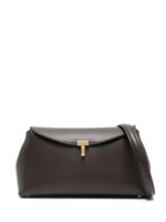 Brown T-Lock Medium Shoulder Bag 1