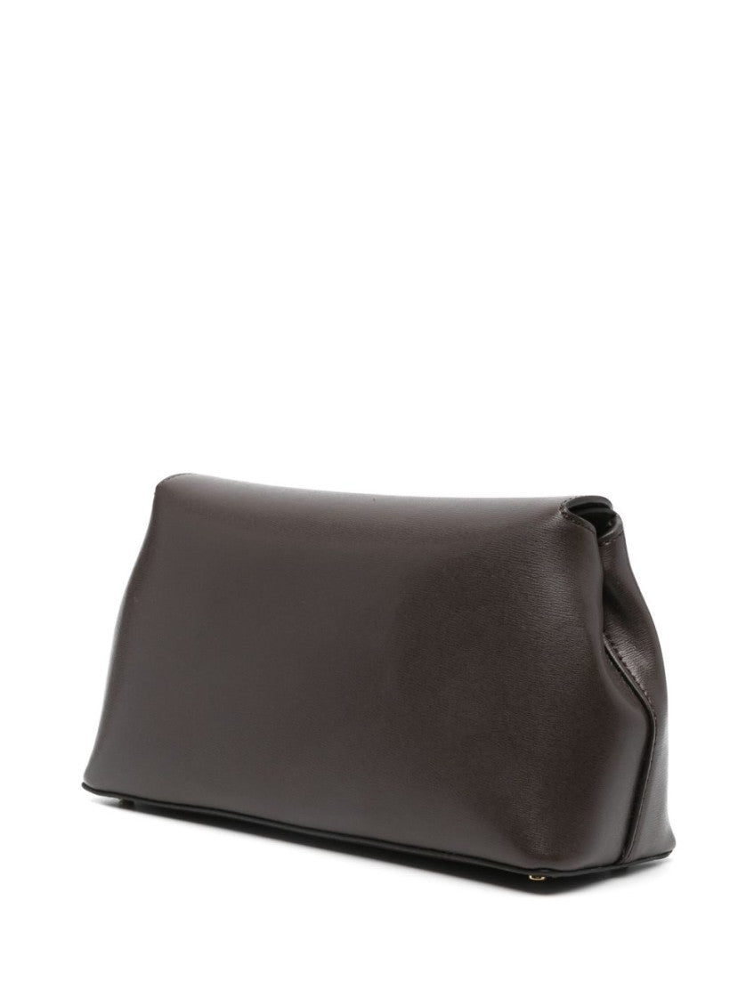 Brown T-Lock Medium Shoulder Bag 3