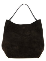Brown Belted Large Tote 1