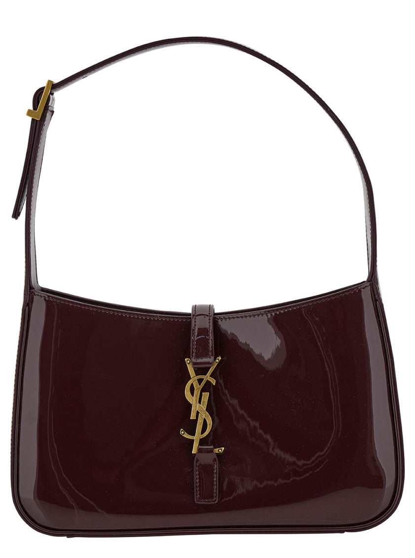 Maroon 'Le 5 à 7' Shoulder Bag 1
