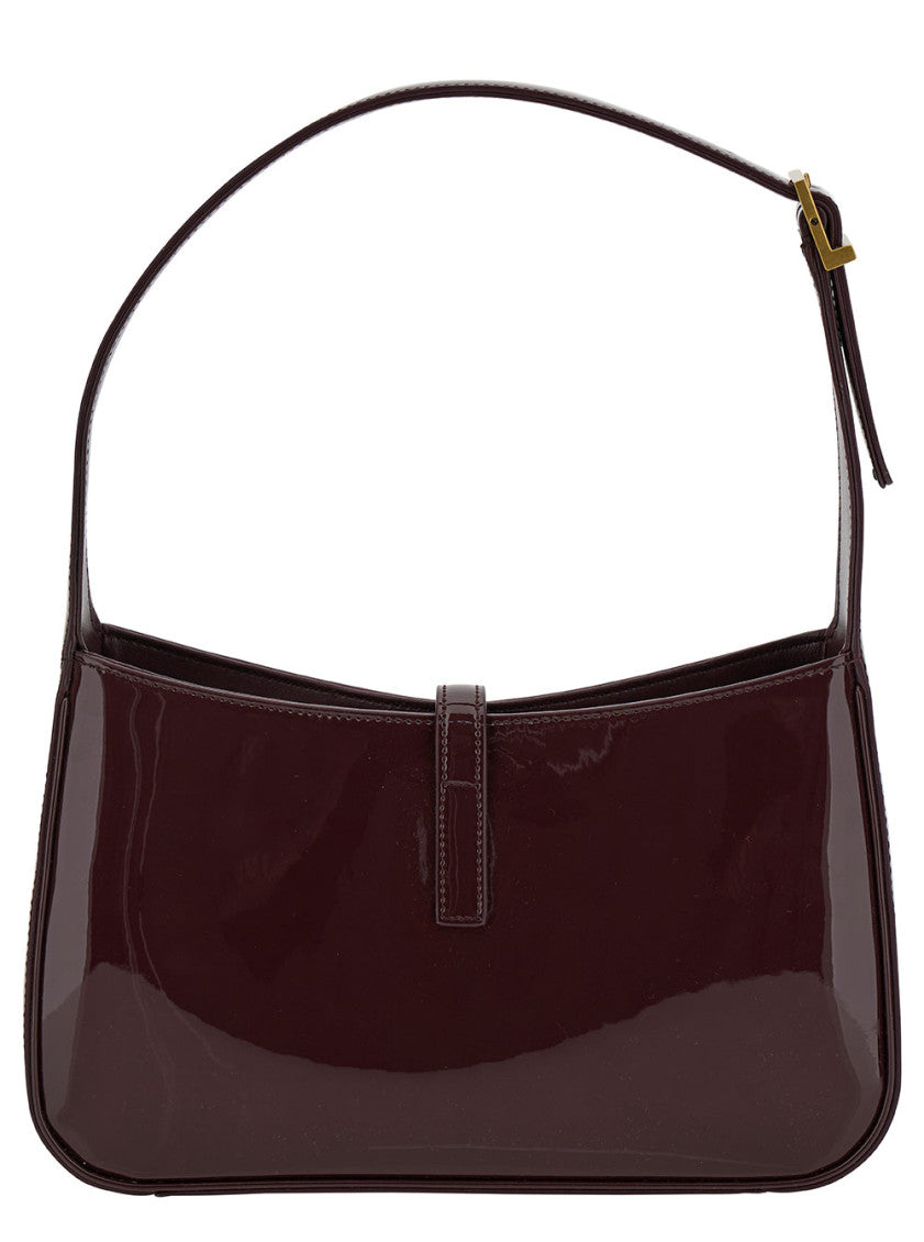 Maroon 'Le 5 à 7' Shoulder Bag 4