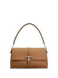 Brown T Timeless Small Shoulder Bag 1