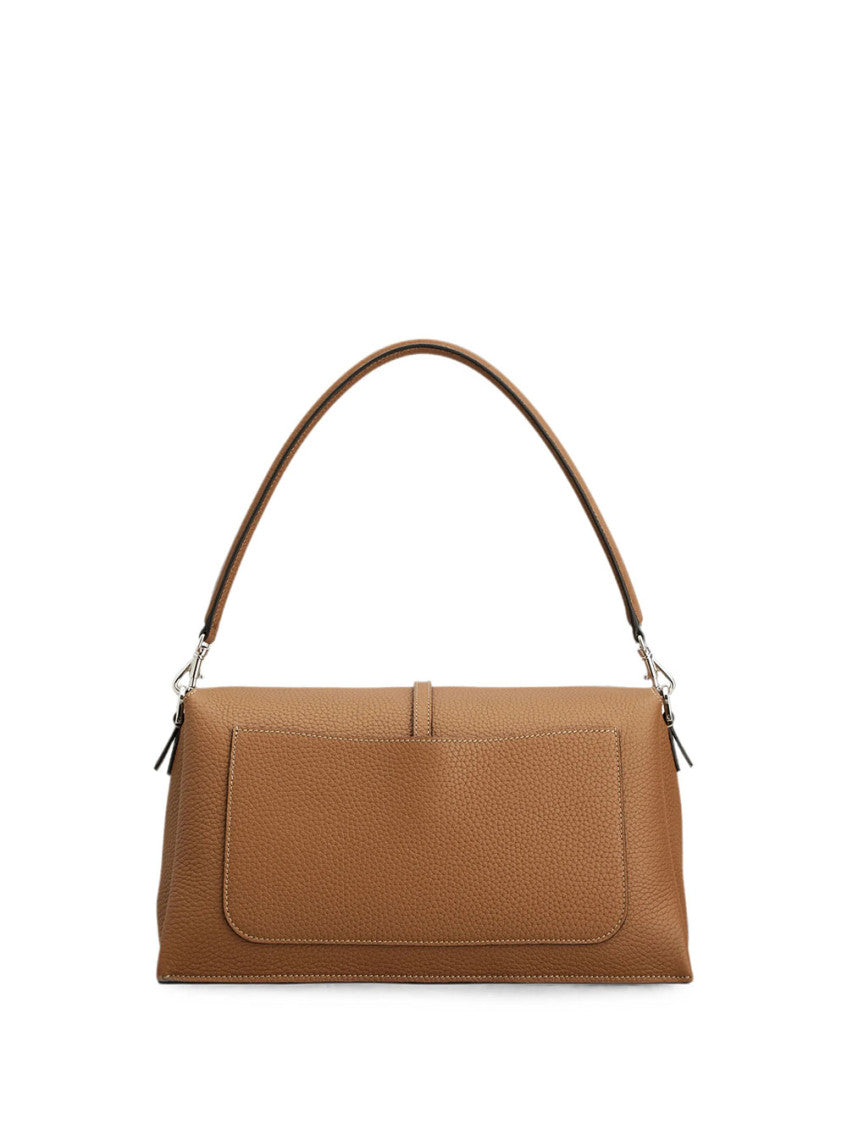 Brown T Timeless Small Shoulder Bag 3