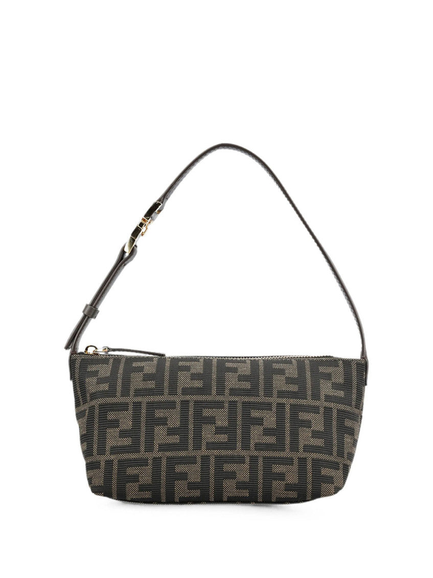 Brown Logo Small Clutch 1