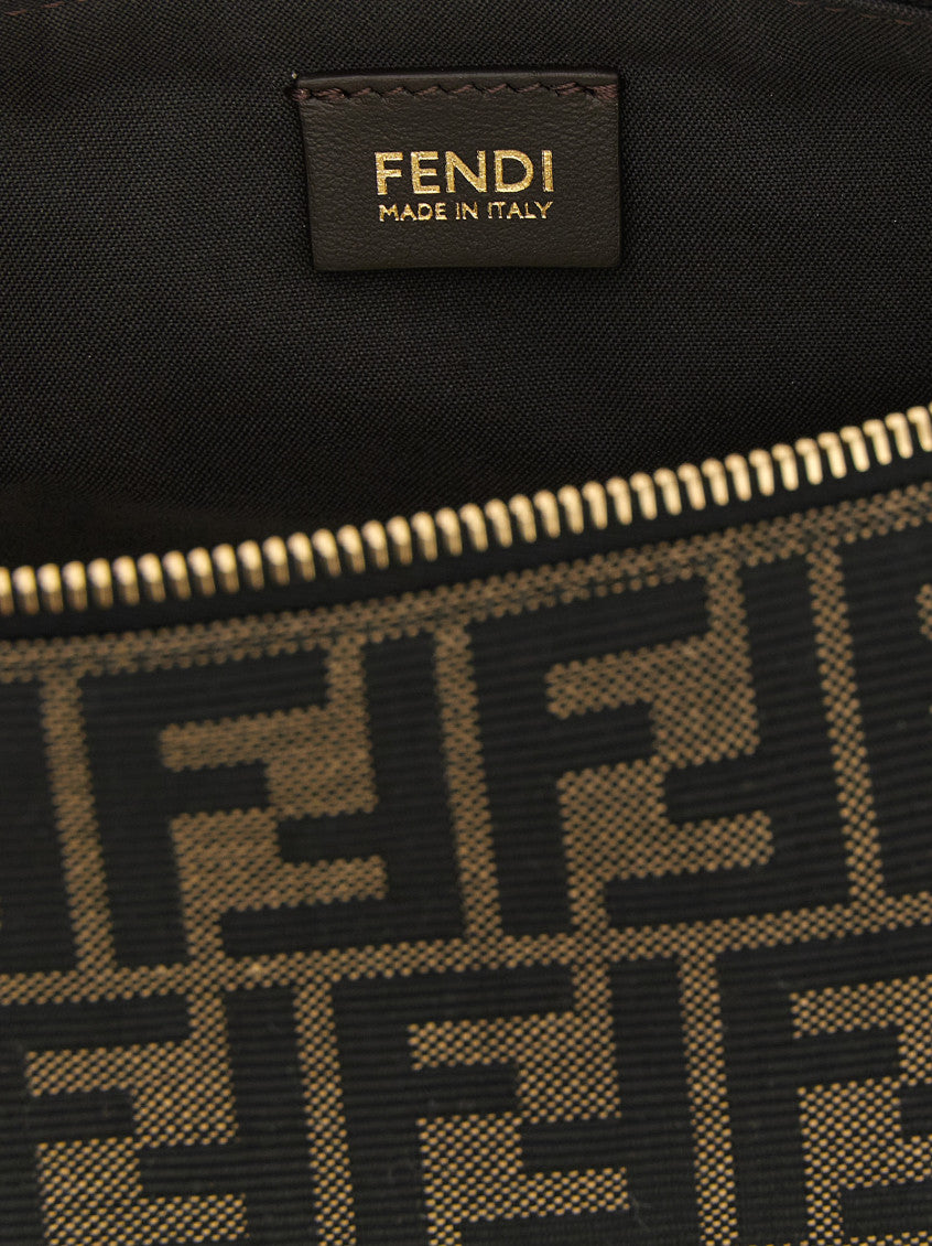 Brown Logo Small Clutch 5