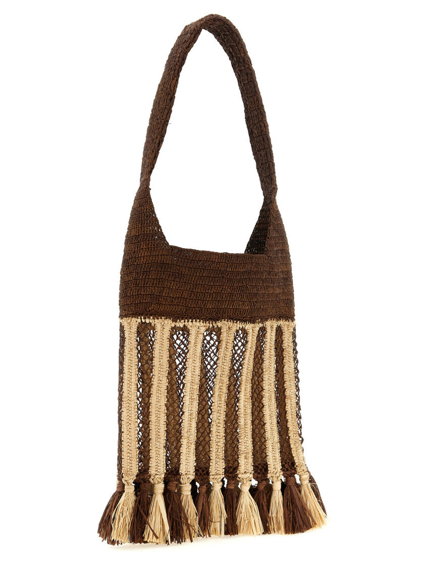 Brown Praia Small Shoulder Bag 2