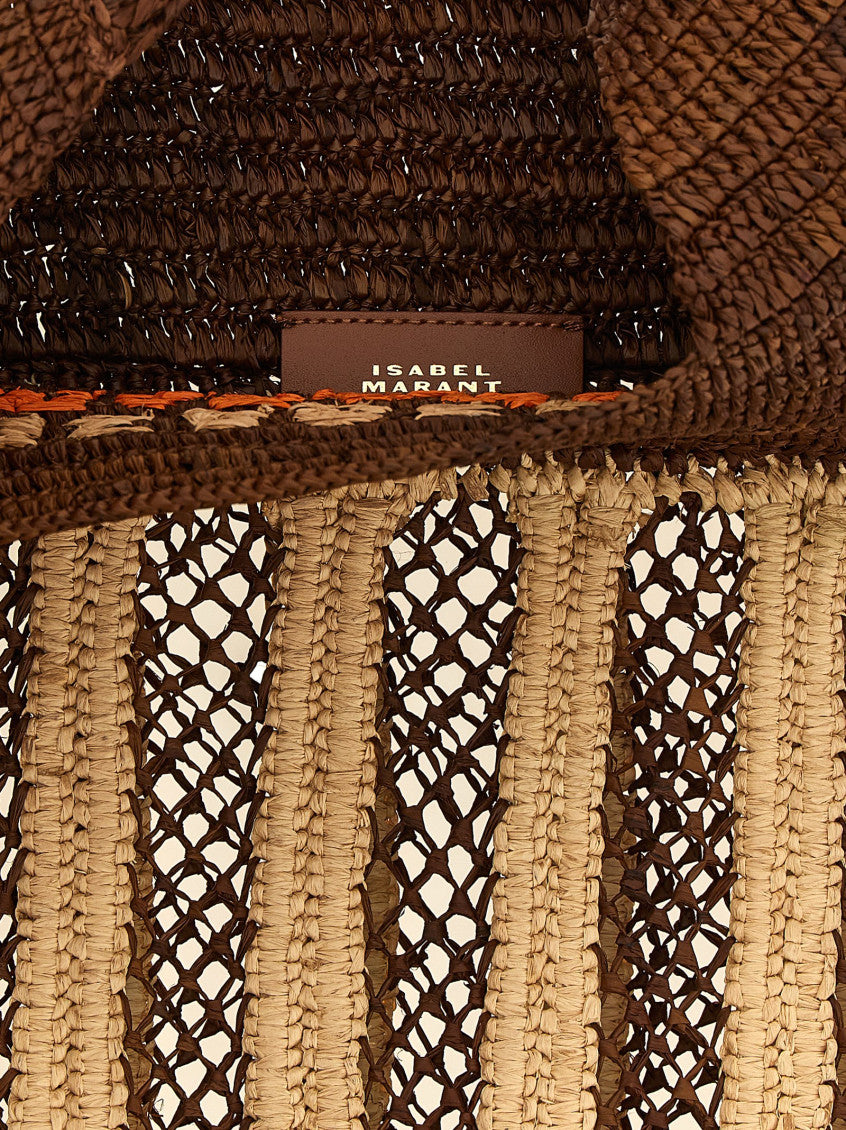Brown Praia Small Shoulder Bag 4