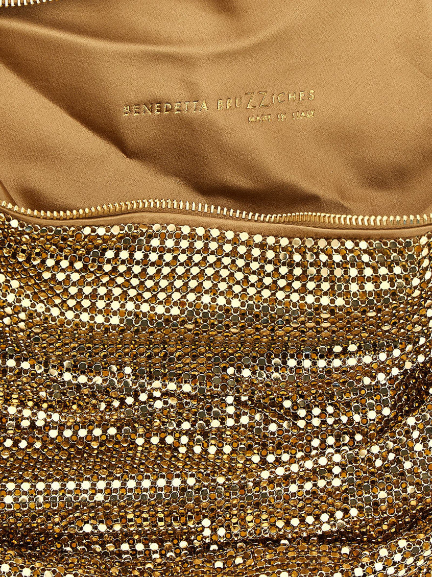 Golden Ursula Large Shoulder Bag 4