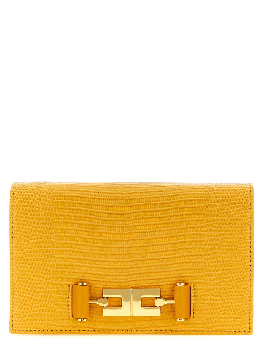 Orange Logo Small Shoulder Bag 1