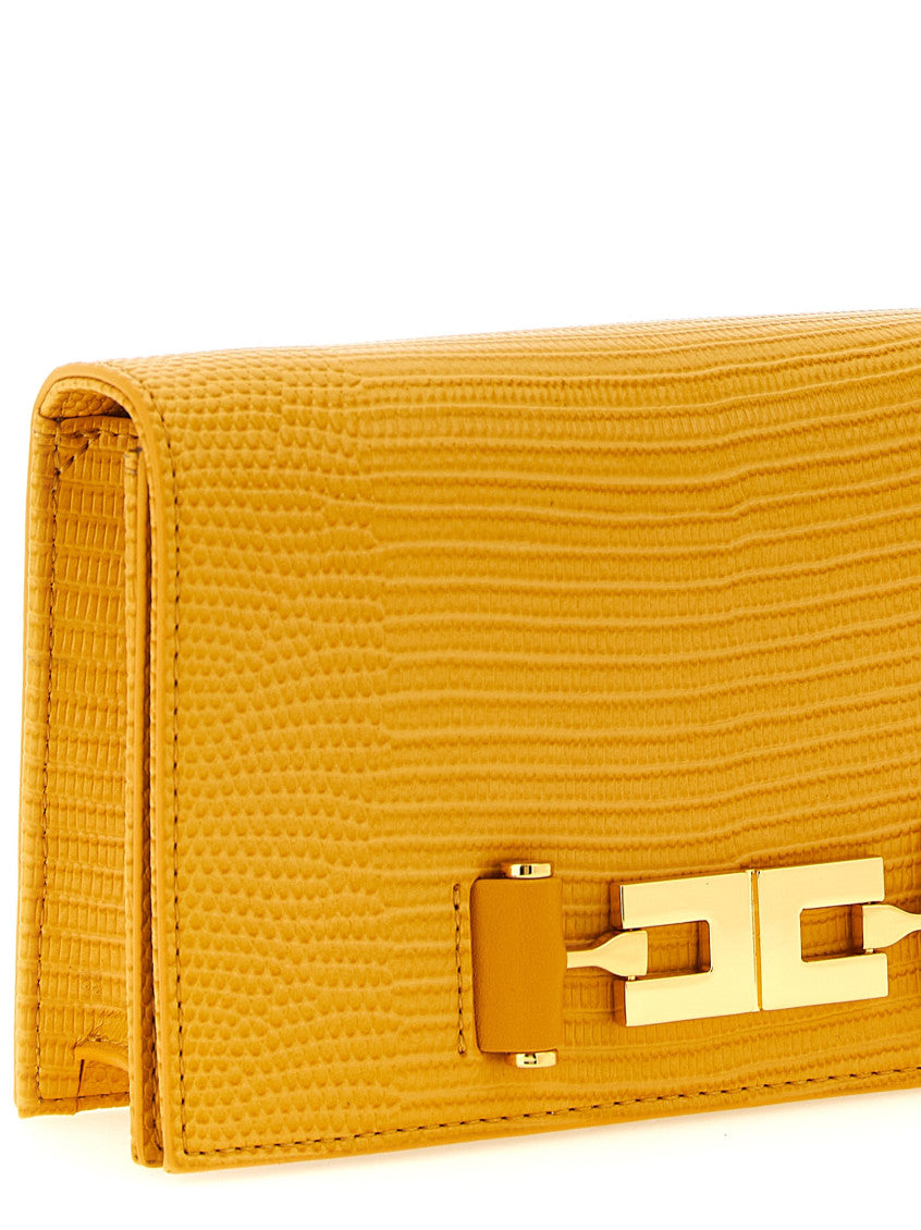 Orange Logo Small Shoulder Bag 3