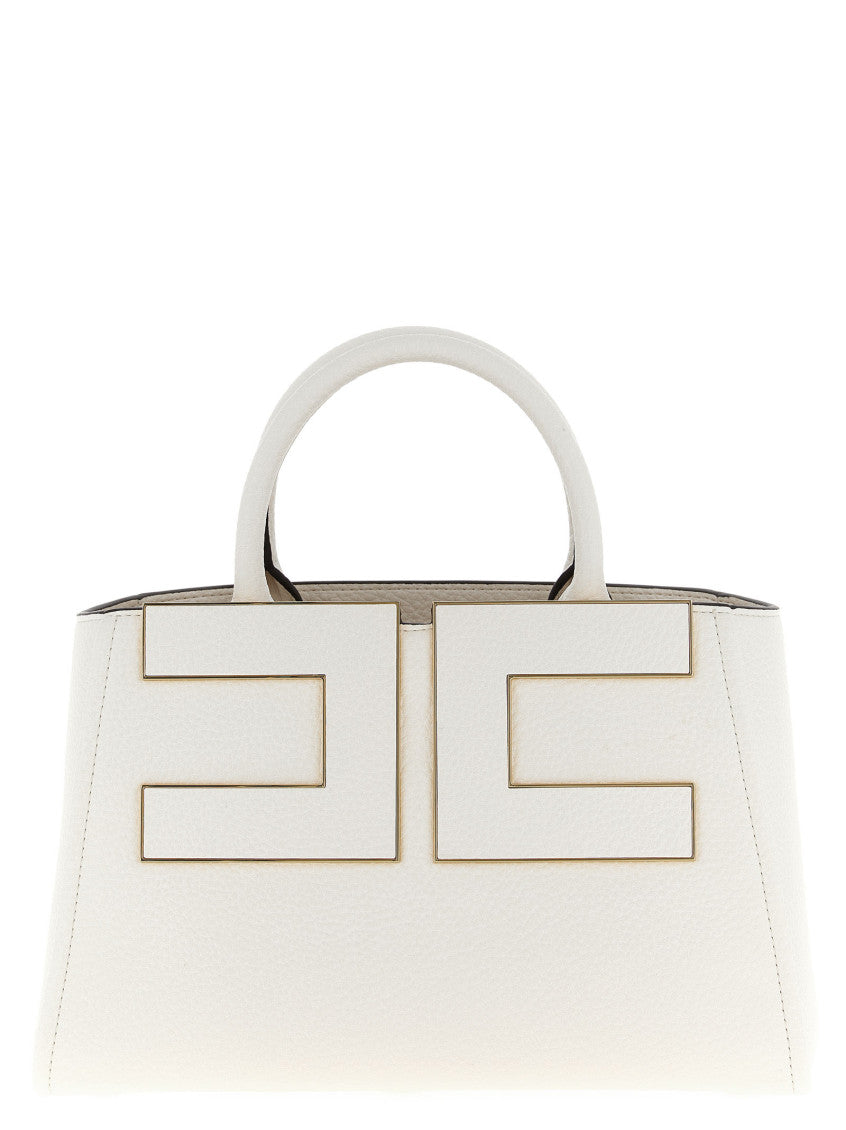 White Logo Small Satchel 1