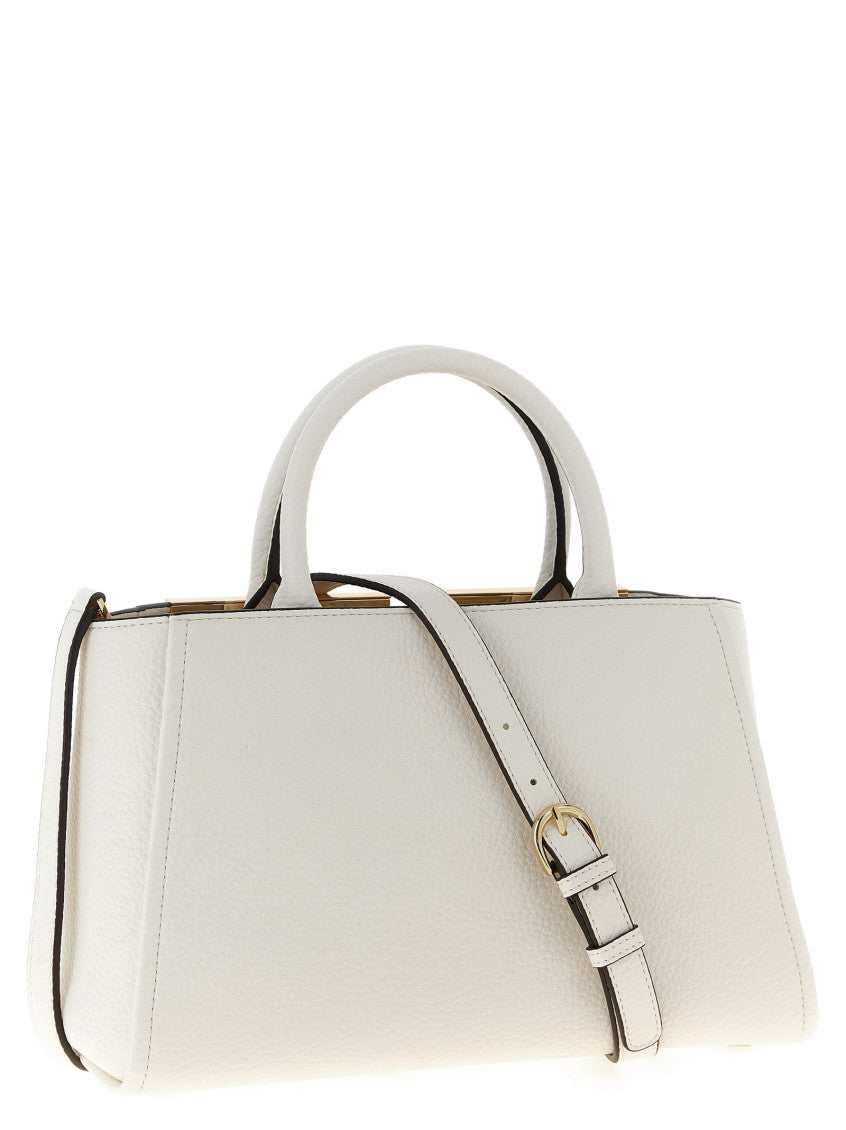 White Logo Small Satchel 2
