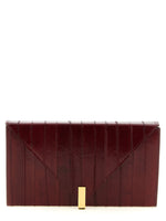 Maroon Tuxedo Clutch 1