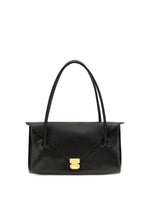 Black East West Large Shoulder Bag 1