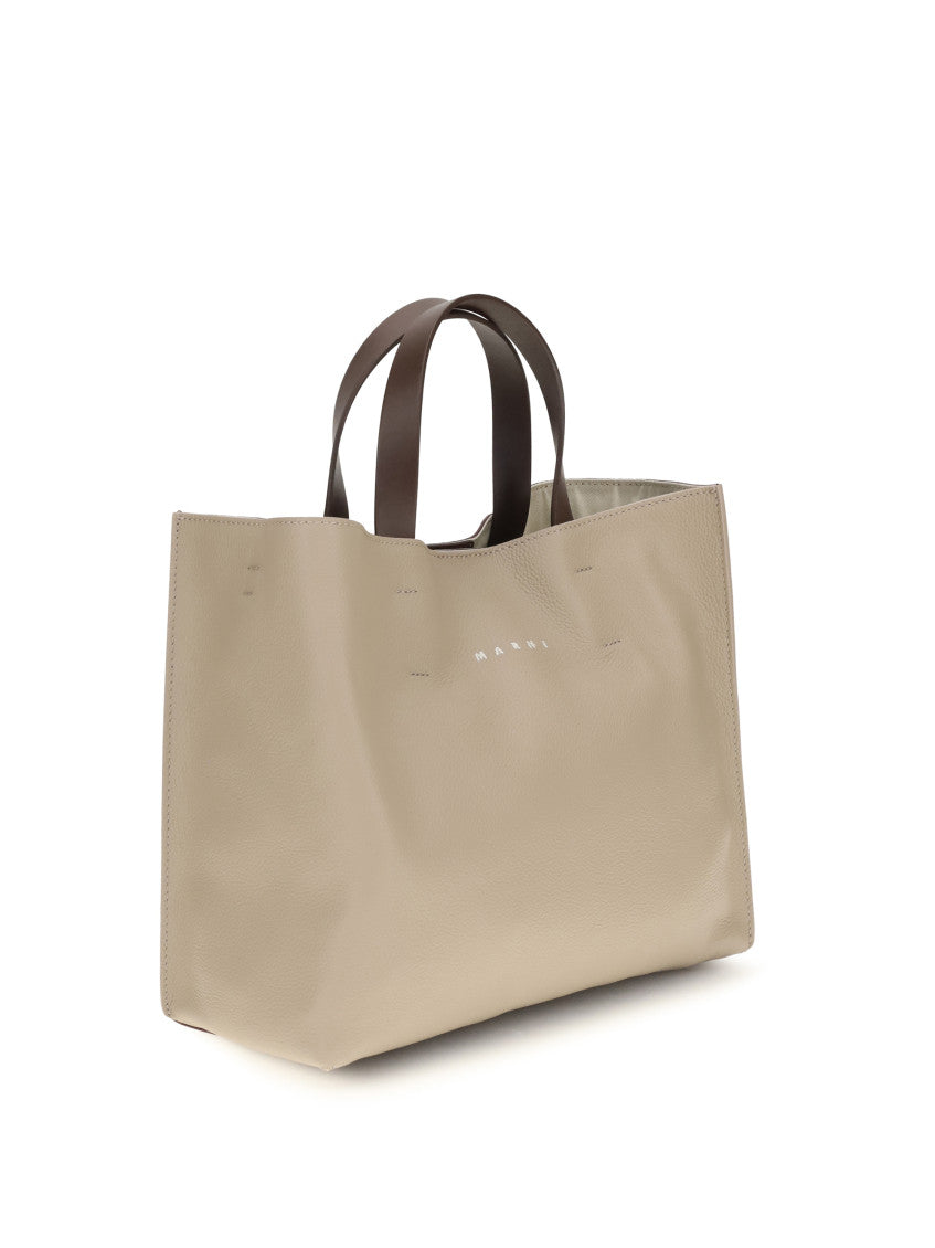 Beige Museo Small Tote 2
