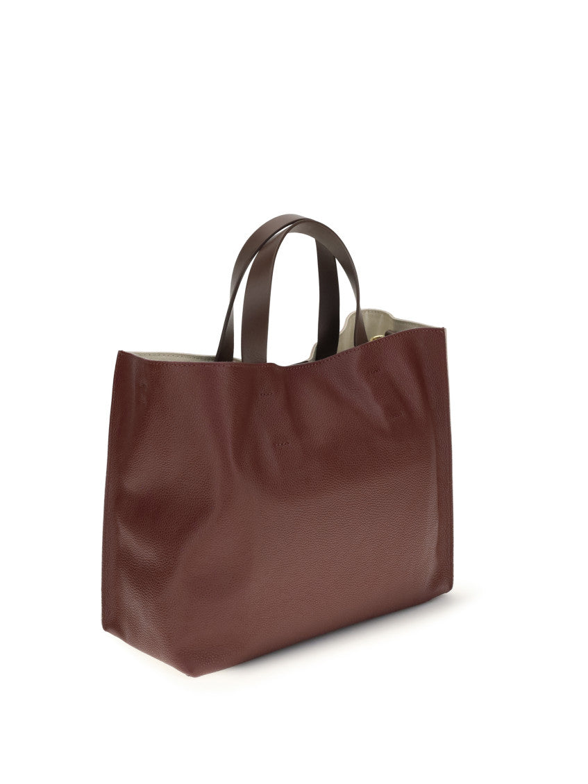 Beige Museo Small Tote 3