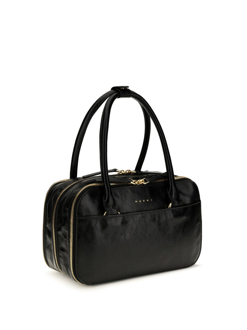 Black Boxyne Small Shoulder Bag 2