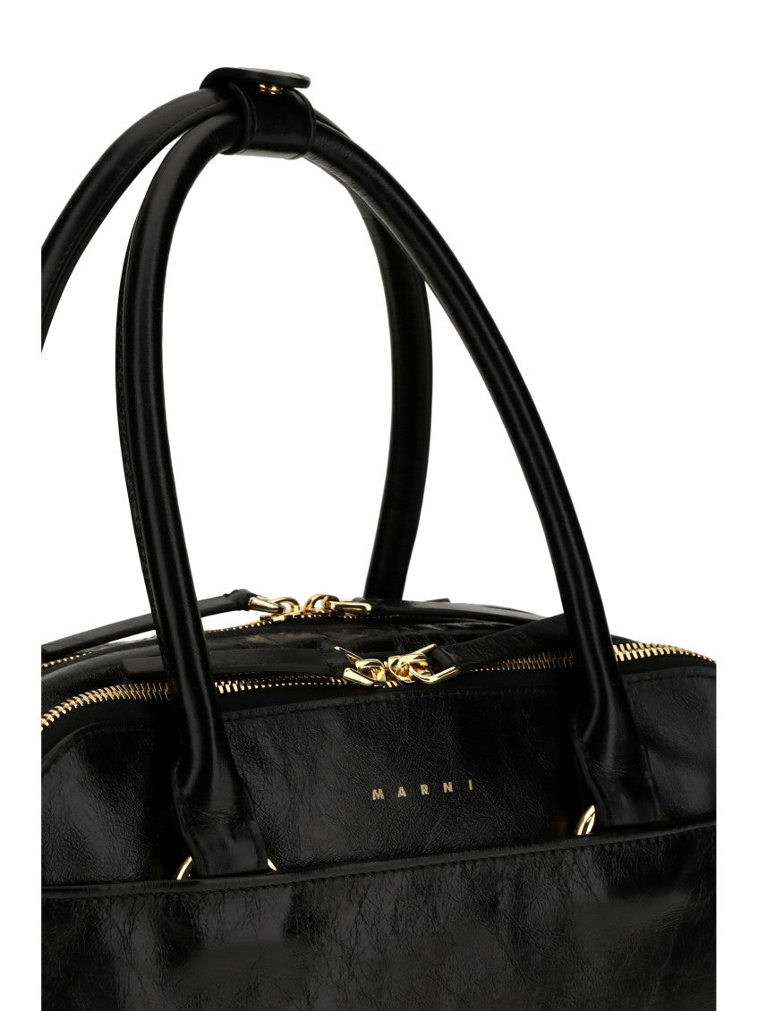Black Boxyne Small Shoulder Bag 4