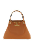 Brown Vlogo Signature Small Satchel 1