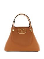 Brown Vlogo Signature Small Satchel 1