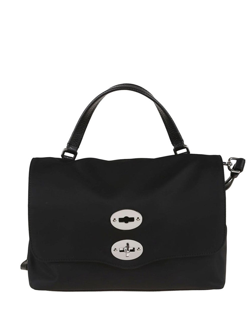 Black Postina Small Satchel 1