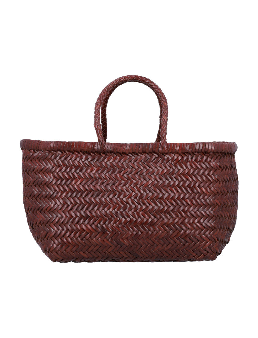 Dark Brown Triple Jump Small Tote 1