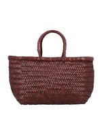 Dark Brown Triple Jump Small Tote 1