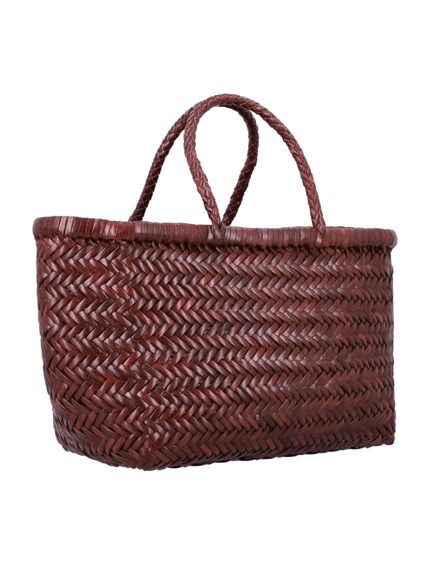 Dark Brown Triple Jump Small Tote 2