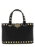Black 'Rockstud' Mini Satchel Bag 1