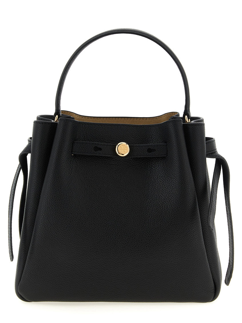 Black 'Romy' bucket bag 1