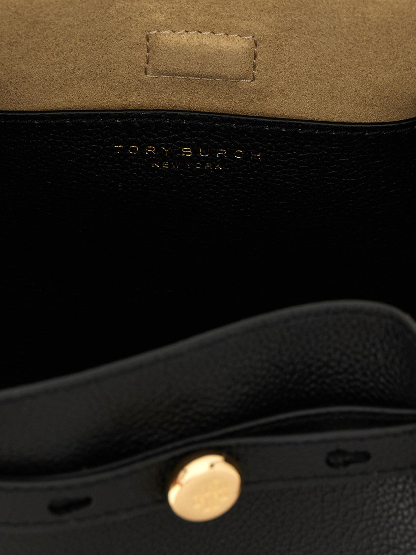 Black 'Romy' bucket bag 4