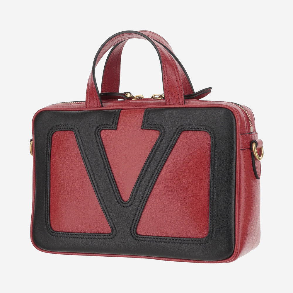 Red Viva Superstar Top Zip Tote 2
