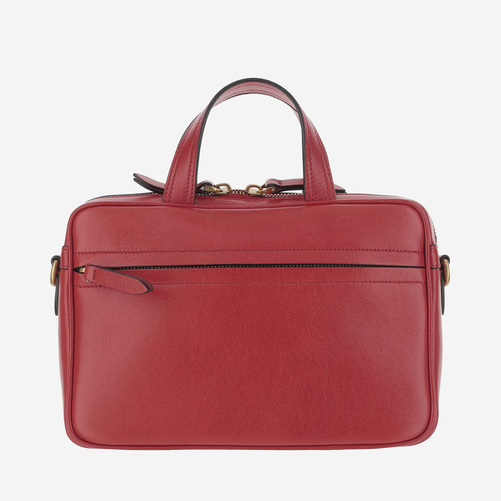 Red Viva Superstar Top Zip Tote 3