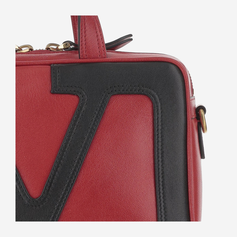 Red Viva Superstar Top Zip Tote 5