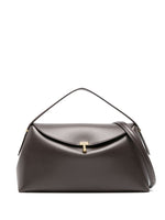Brown T-Lock Large Shoulder Bag 1