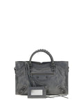 Grey Le City Top Zip Medium Tote 1
