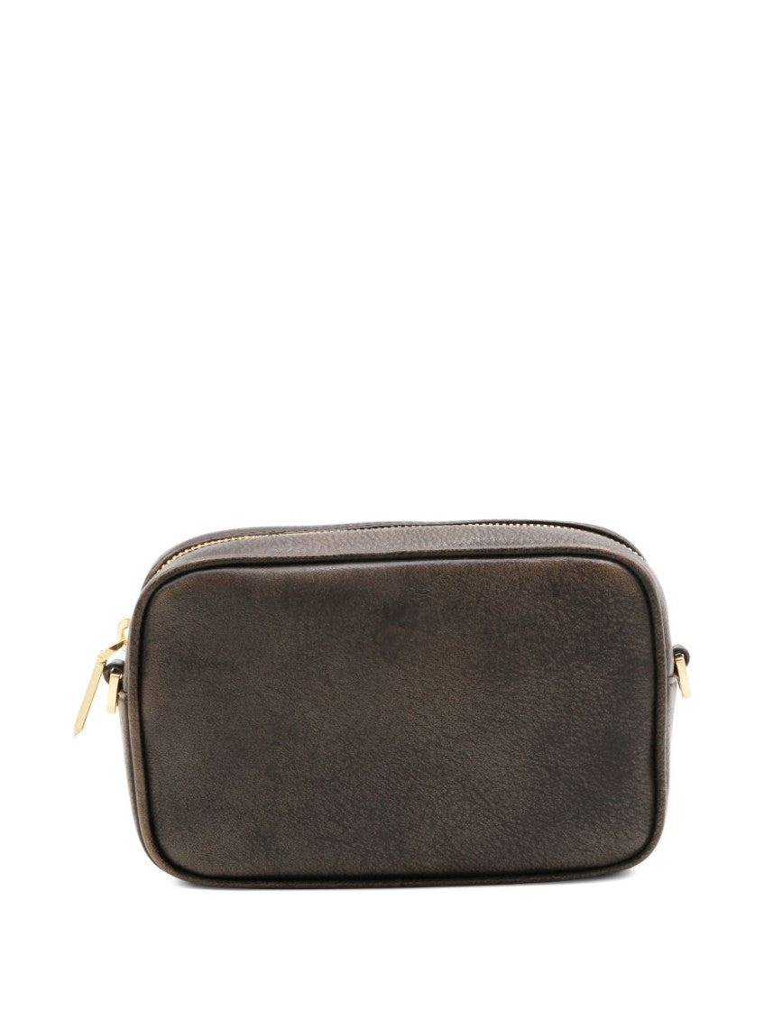 Dark Brown Star Mini Crossbody Bag 3