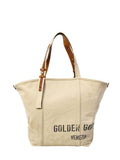 Beige Logo Large Tote 1