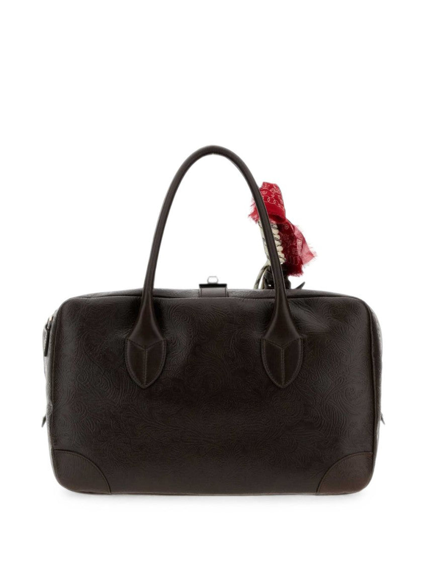 Dark Brown Vita Medium Shoulder Bag 3