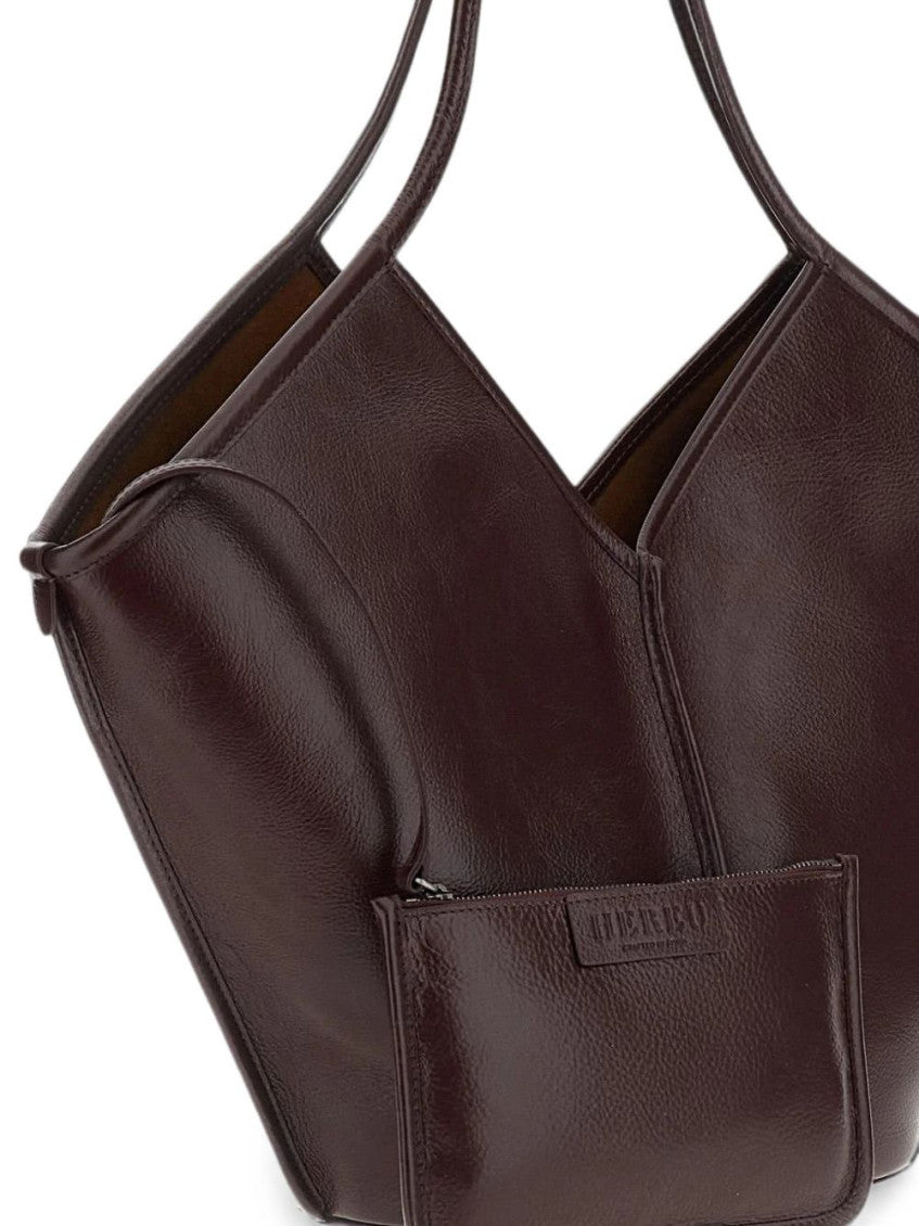 Burgundy Calella Large Tote 4