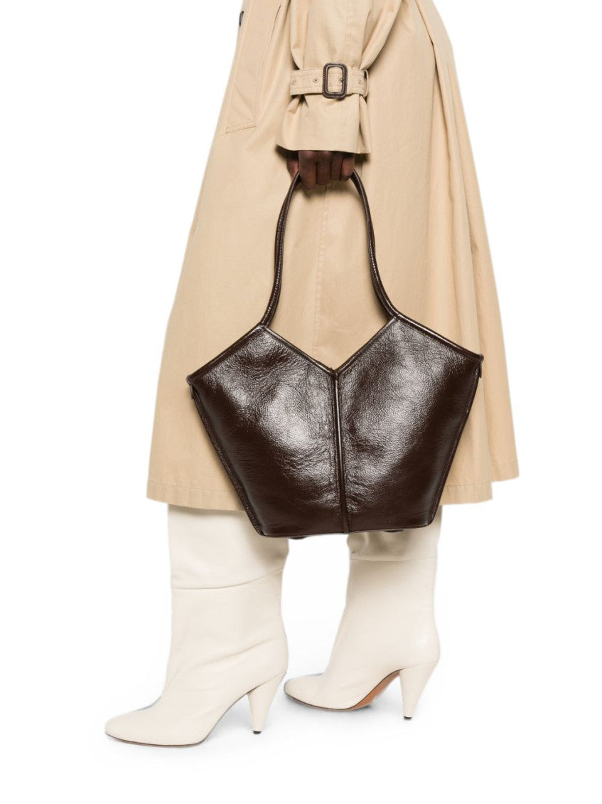 Dark Brown Calella Large Tote 3