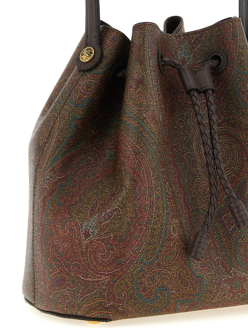 Brown Arnica Small Bucket Bag 4