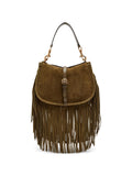 Brown Pony Large Shoulder Bag 1