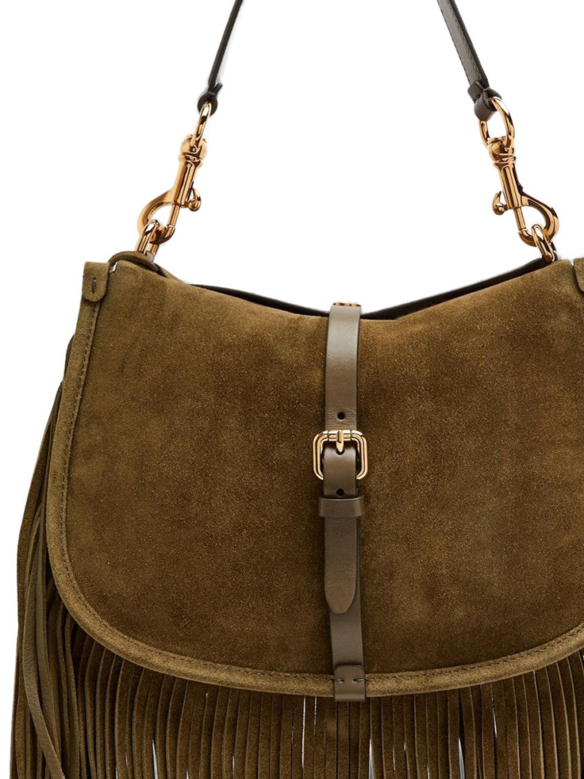 Brown Pony Large Shoulder Bag 2