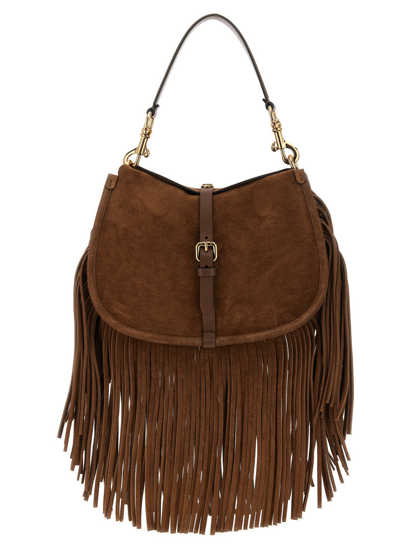 Brown Pony Large Shoulder Bag 1