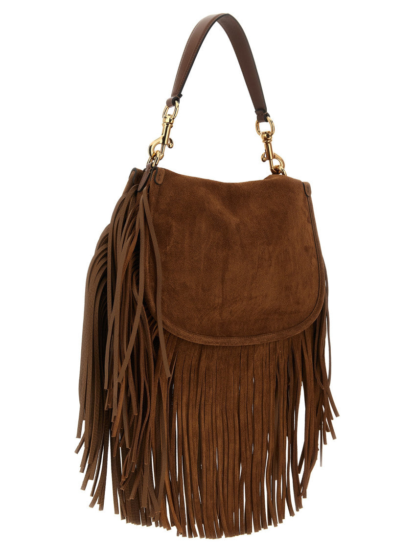 Brown Pony Large Shoulder Bag 2