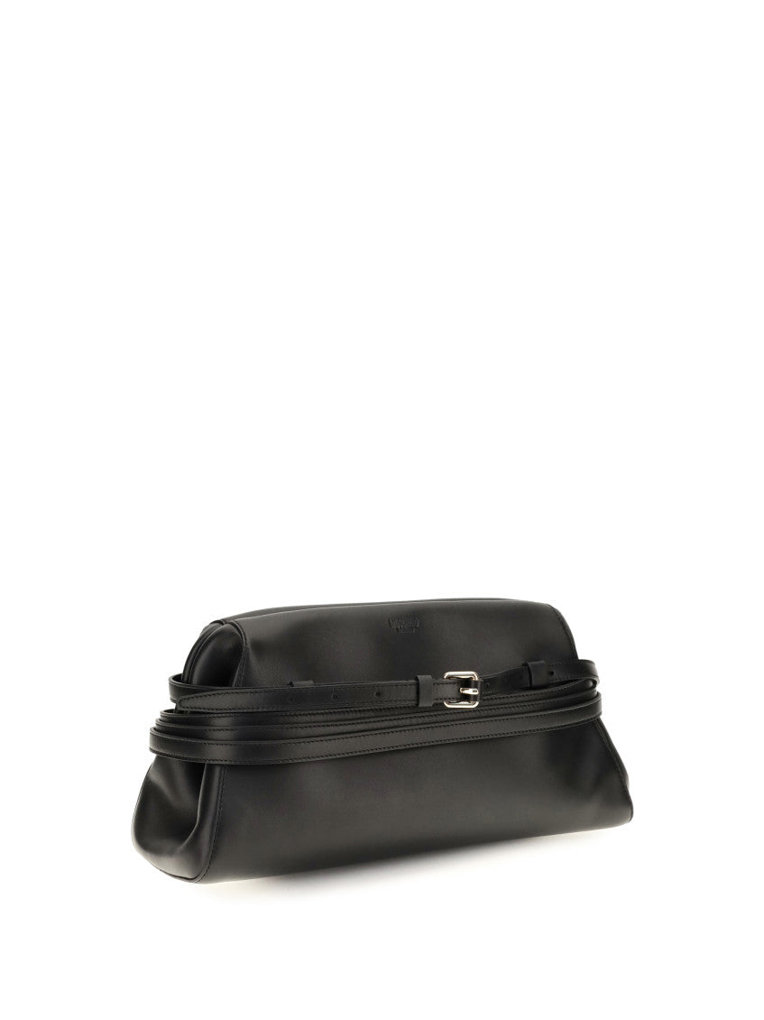 Black Tie Me Small Clutch 2