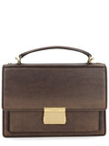 Dark Brown Vennezia Small Crossbody Bag 1