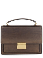 Dark Brown Vennezia Small Crossbody Bag 1