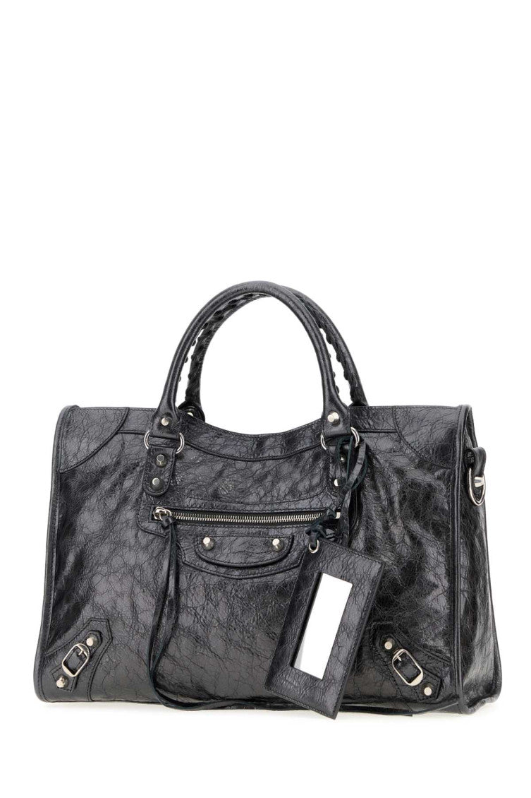 Grey Le City Medium Tote 2